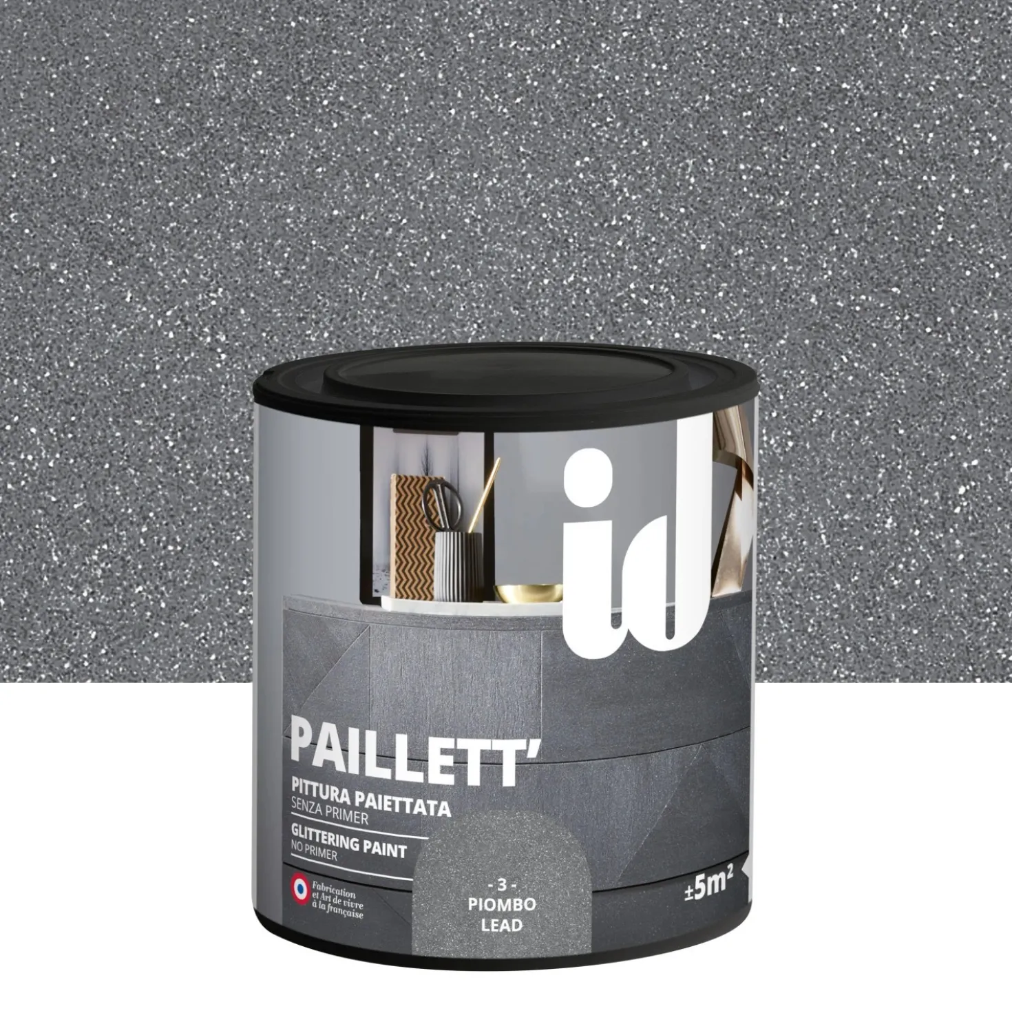 Vernice Paillett 500 ml piombo id