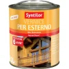Vernice per esterno effetto lucido incolore