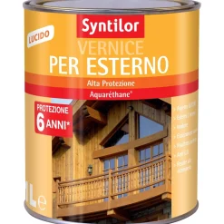 Vernice per esterno effetto lucido ciliegio 1 l