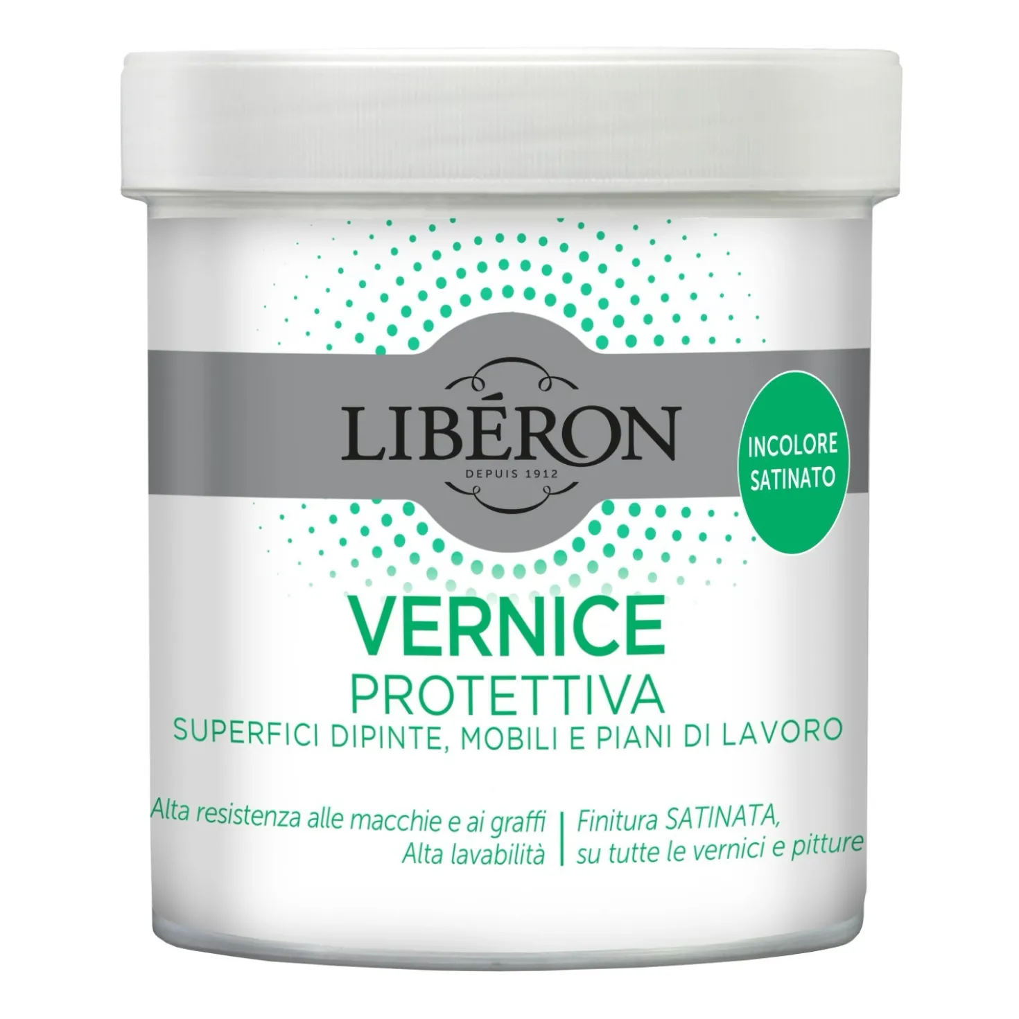 Vernice protettiva 0,5 l Incolore Satinata