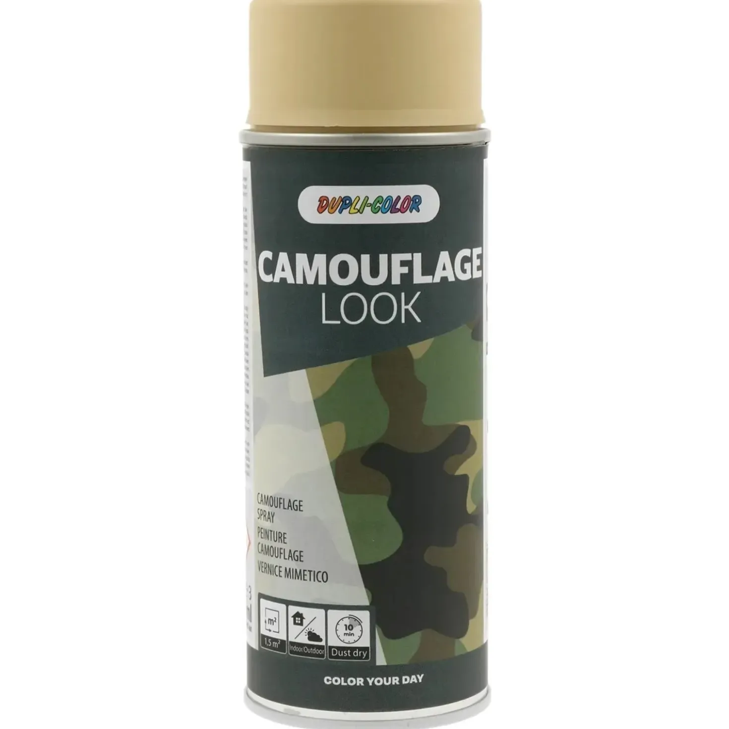 Vernice spray Dupli-Color Camouflage Beige opaco 400 ml
