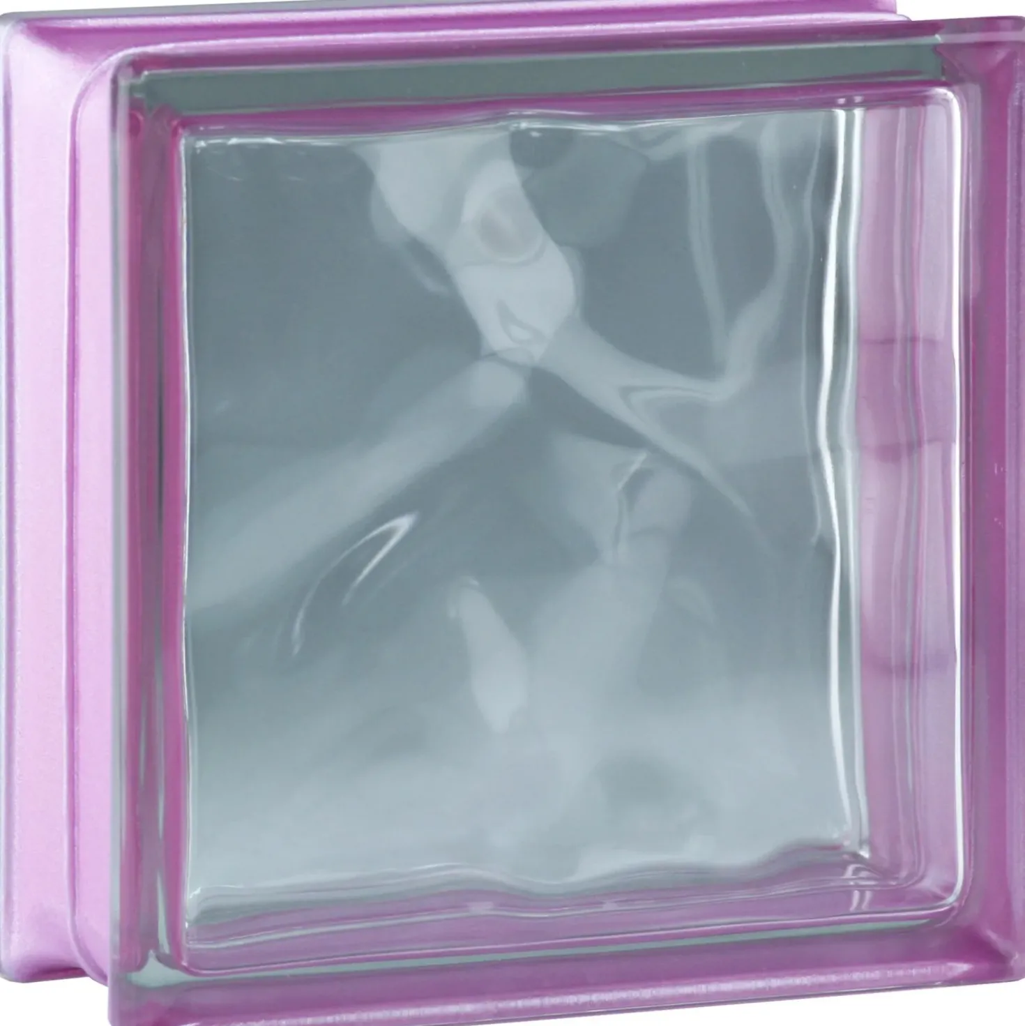 Vetrocemento BM Nuvola reflex ametista 19x19x8 cm