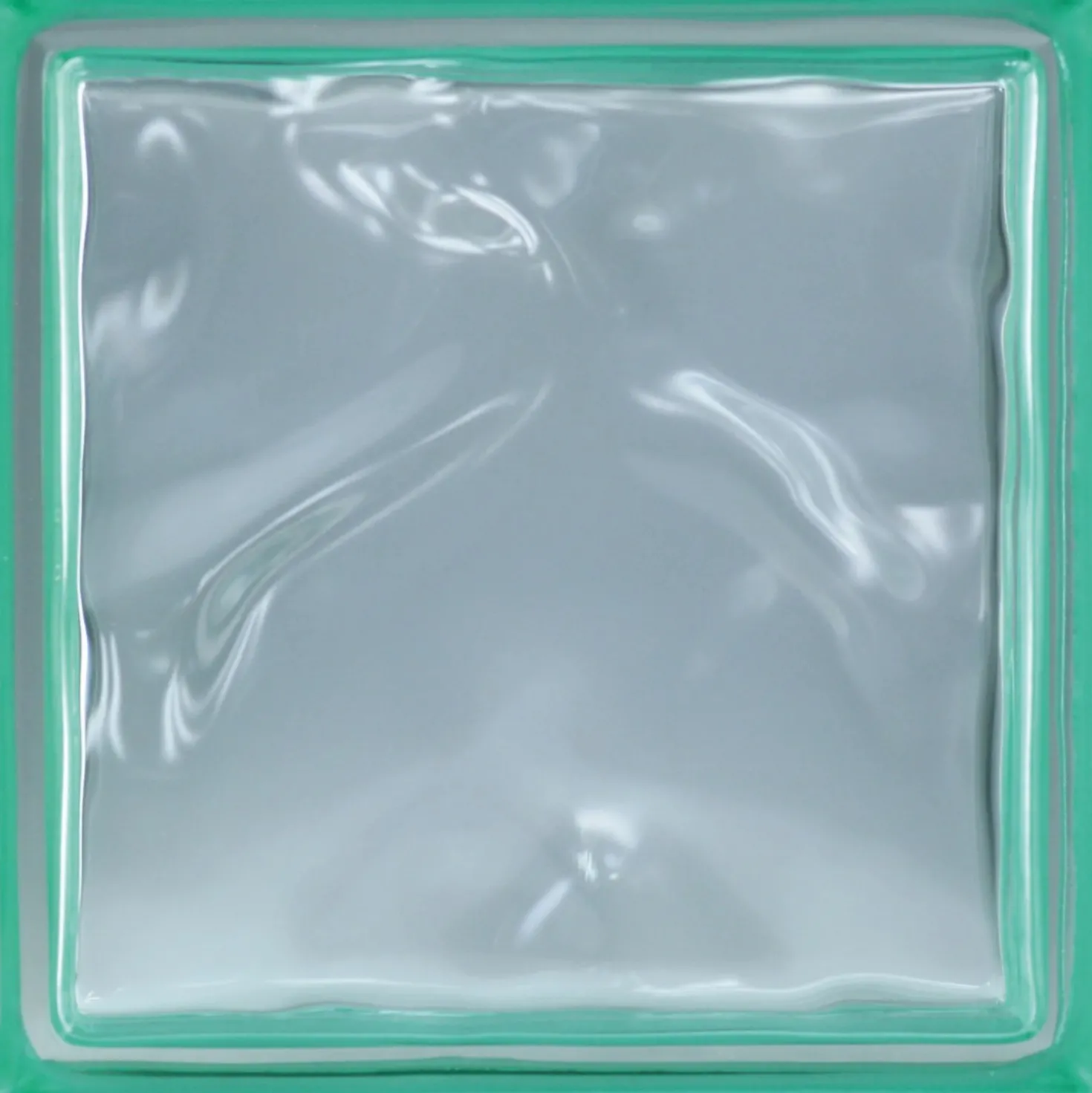 Vetrocemento BM Nuvola reflex smeraldo 19x19x8 cm