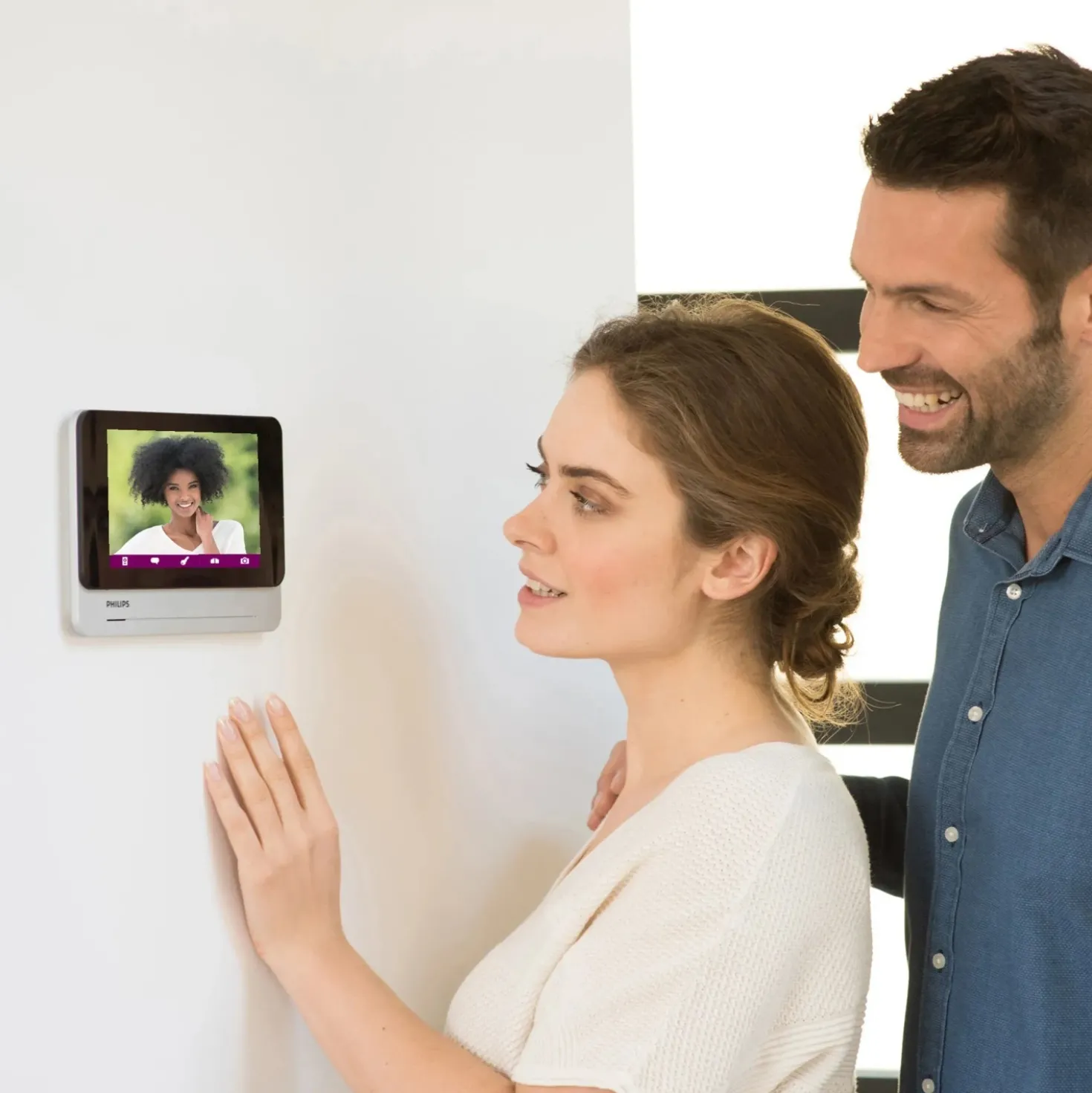 Videocitofono Philips Mono/Bifamiliare Wi-fi WelcomEye Connect 2 Smart Home
