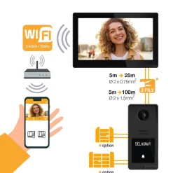 Videocitofono WiFi 2 Fili 7