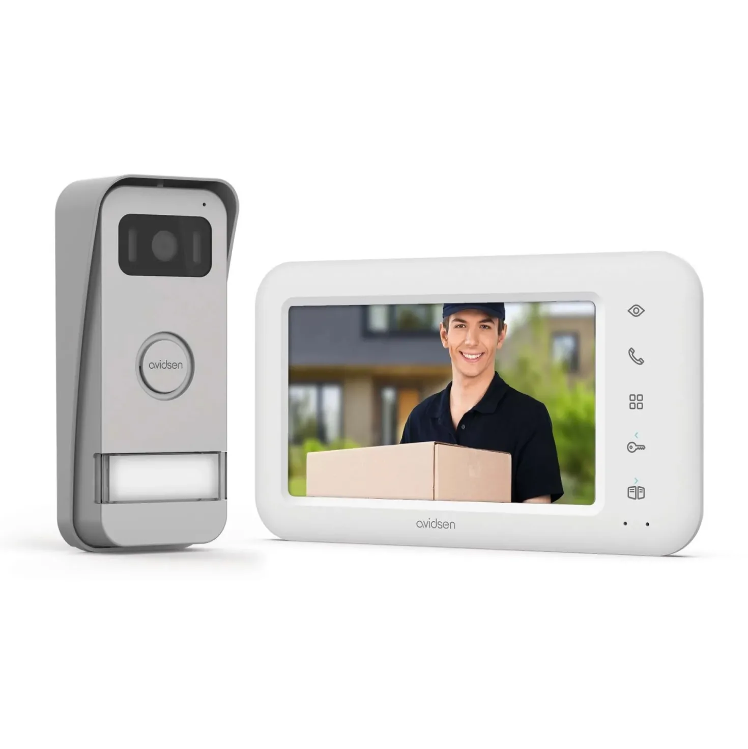 Videocitofono Wi-Fi 2 Fili Monofamiliare Elia Smart Avidsen