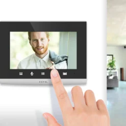 Videocitofono Wi-Fi Connesso Extel Connect 2 Smart Home 7`` 2 Fili