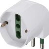 Vimar Adattatore sfalsato S17+univ. 90° bianco