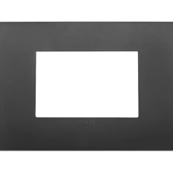 Vimar Arké placca Classic 3M tecnopolimero colore nero