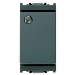 Vimar Idea interruttore 1P 16AX 250 V luminoso colore grigio