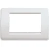 Vimar Idea placca Rondò 3M tecnopolimero colore bianco