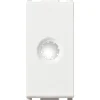 Vimar Plana passacavo con serracavo colore bianco