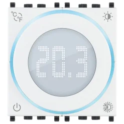 Vimar termostato a rotella connesso IoT 2M bianco