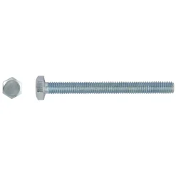 Vite ferro a testa esagonale DIN 931 zincata mm 12x 140 mm 19 x1 pz