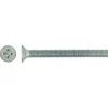 Vite ferro acciaio zincata testa piana svasata PH2 DIN 965 4x16 mm x15 pz
