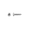 Vite ferro autofilettante testa bombata ph din7981 inox mm 4,8x25mm