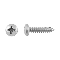 Vite ferro autofilettante testa bombata ph din7981 inox mm 4,8x25mm