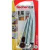 Vite in acciaio Fischer per muro FFS 7,5 x 92 mm 6 pz