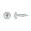 Vite per cartongesso testa tonda ranellata PH2 zincata 4,2x13 mm 12 pz