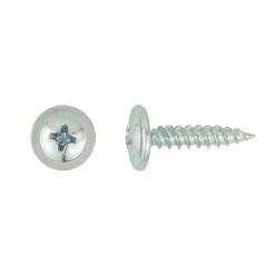 Vite per cartongesso testa tonda ranellata PH2 zincata 4,2x13 mm 12 pz