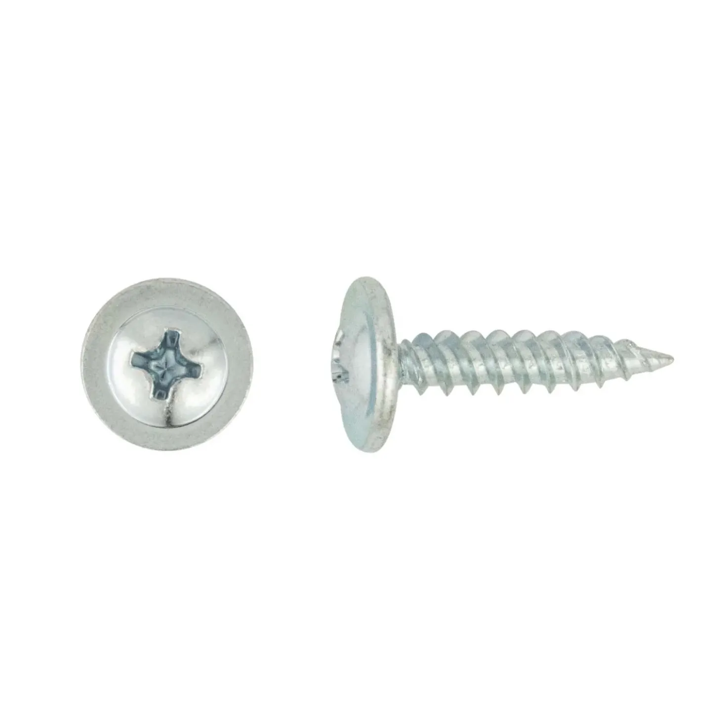 Vite per cartongesso testa tonda ranellata PH2 zincata 4,2x13 mm 12 pz