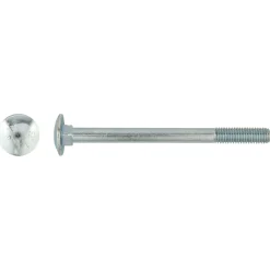 Vite per ferro testa tonda zincata DQ DIN 603 mm 6 x 100 confez. 4 pz