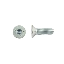 Vite per ferro zincata tps cava ES2,5 DIN7991 4x16 mm confez. 20 pz