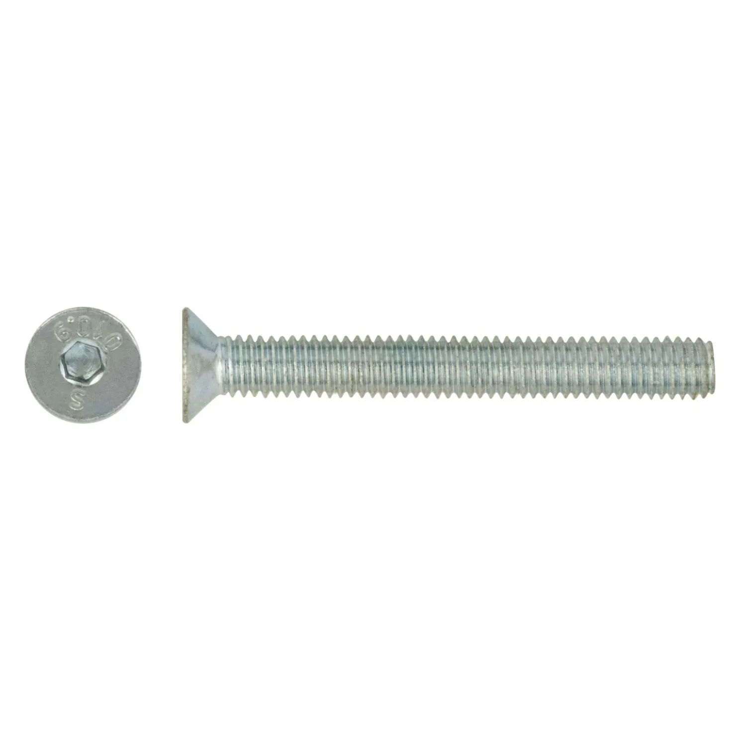 Vite per ferro zincata tps cava ES4 DIN7991 6x50 mm confez. 4 pz