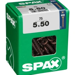 Vite Spax svasata z2 brunitura l 75 pz