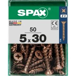 Vite SPAX TSP POZI bronzata 5x30 M 50 pz