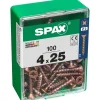 Vite SPAX TSP POZI bronzata 4x25 M 100 pz