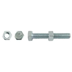 Viti di ferro a testa esagonale con dado 6x40 mm 30 pz