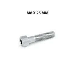 Viti DIN 912 inox 8x25 mm
