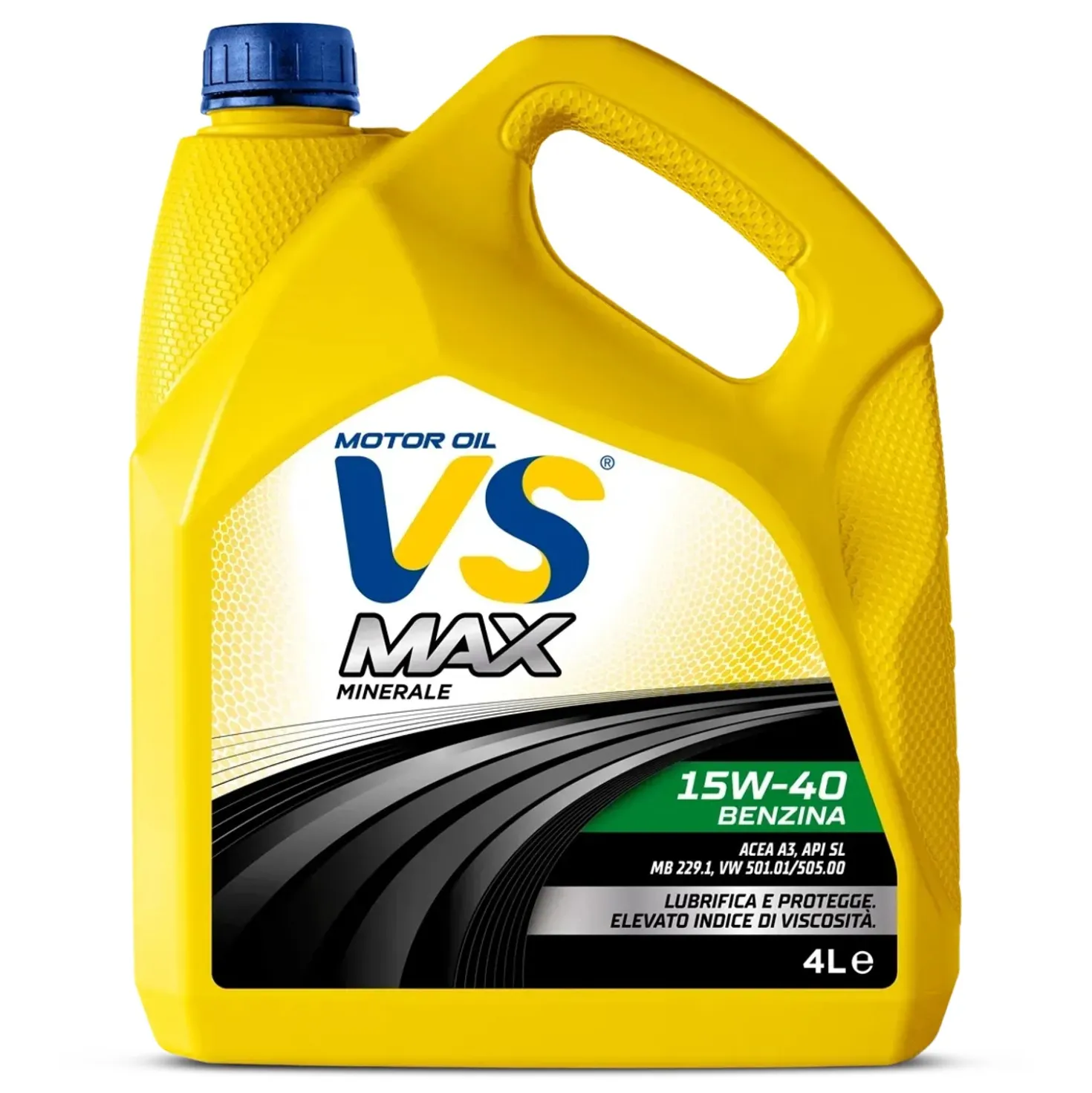 VS lubrificante benzina Max Benzina 15W-40 4 L
