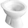 Wc vaso con scarico a pavimento Idro in ceramica bianco