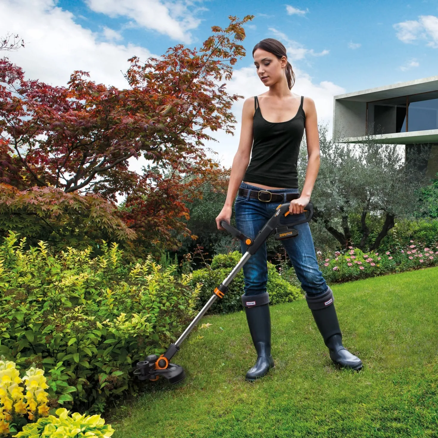 Worx tagliabordi 2 in 1 a batteria 20 V/2 Ah al litio