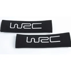 WRC 2 imbottiture cintura. Nero ricamo silver