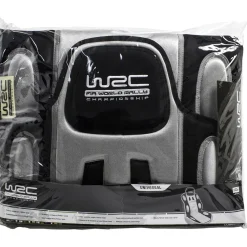 WRC coprisedile tipo Formula 1. Silver/nero