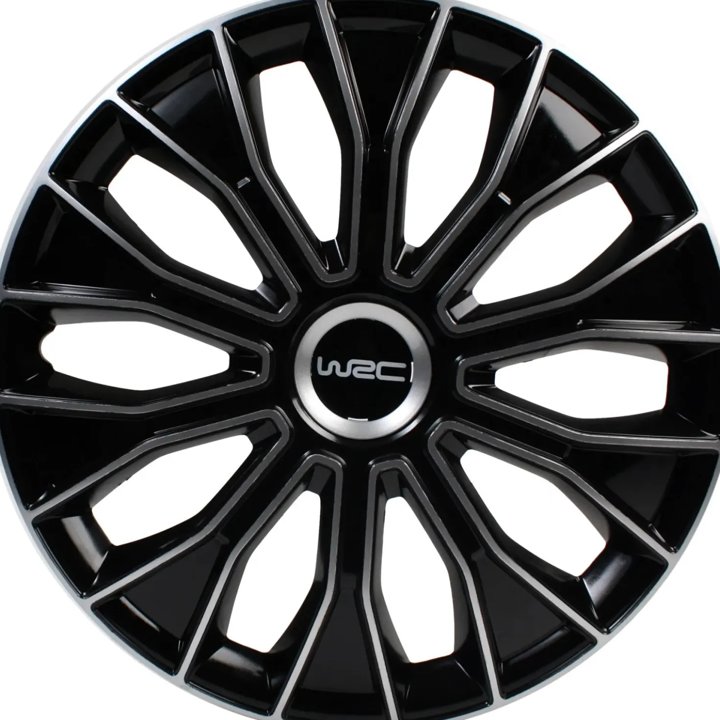 WRC scatola 4 copricerchi 13" bicolore