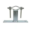 Zanca in ferro zincato tipo Emilia 10 cm