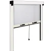 Zanzariera avvolgibile Irs 120x160 cm bianca