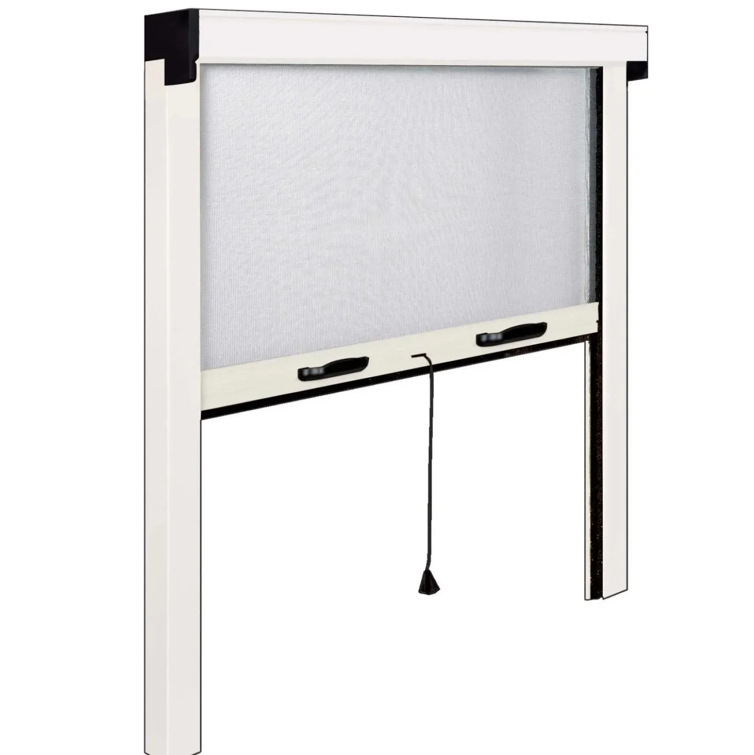 Zanzariera avvolgibile Irs 80x160 cm bianca