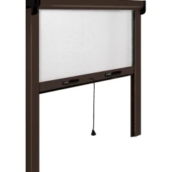 Zanzariera avvolgibile Irs Sunox 130x160 cm marrone