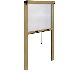 Zanzariera avvolgibile verticale Irs 140x240 cm bronzo