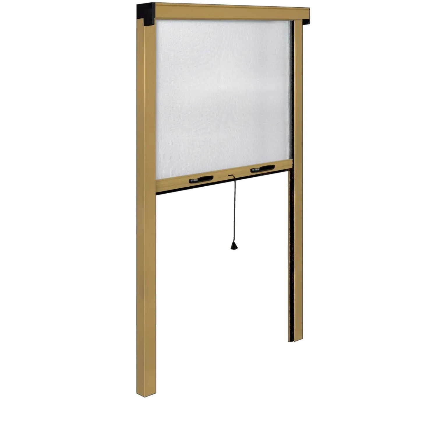 Zanzariera avvolgibile verticale Irs 140x240 cm bronzo