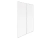 Zanzariera magnetica riducibile Irs Ecco Magnet 120x160 cm bianco