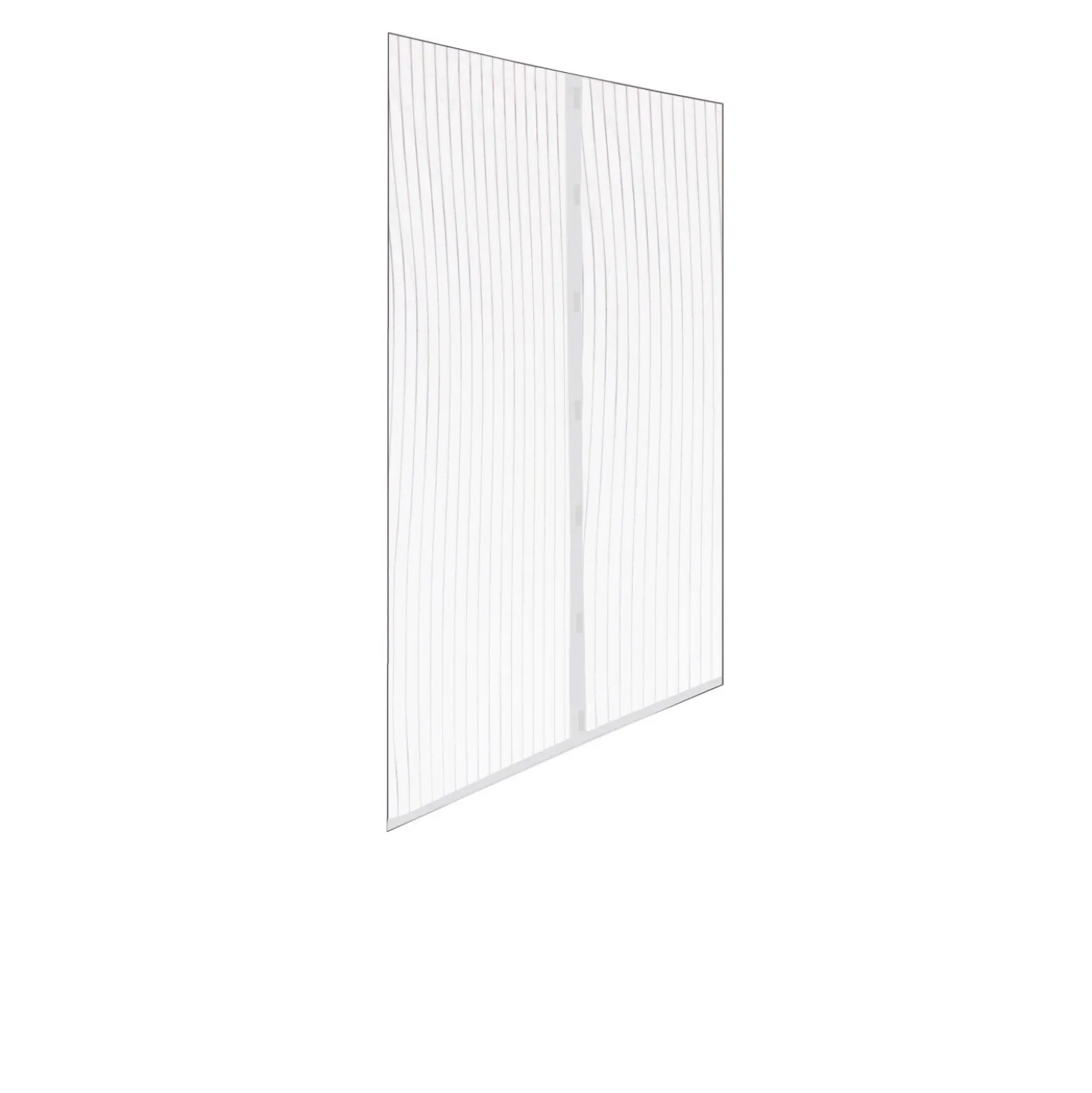 Zanzariera magnetica riducibile Irs Ecco Magnet 120x160 cm bianco